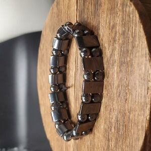 B3227 Hematite magnetic bracelet‎ unisex